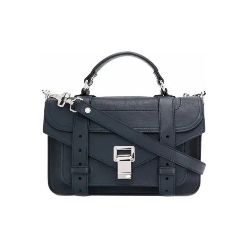 PROENZA SCHOULER Кожа Одно Плечо Сумка Женская Синяя