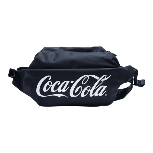 Coca Cola Нейлоновая сумка через плечо сумка-бананка стандартная унисекс черный красный