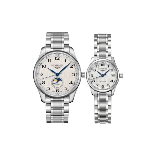 LONGINES Автоматический Механический Movement Унисекс Часы Master Collection 42mm*11,2mm Серебряные