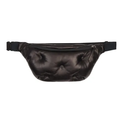 Maison Margiela Лоскутное шитье Напп-кожа Мужская Черная Бананка