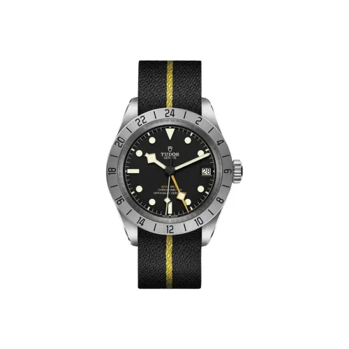 TUDOR Автоматический Механический Механизм Мужские Часы из Коллекции BLACK BAY 39 мм Черные