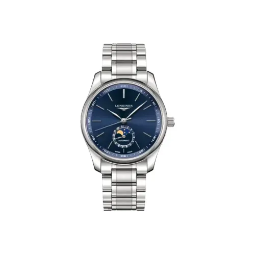 LONGINES Master Collection Автоматический Механический Часы Мужские 40 мм Синий Циферблат