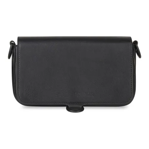 Balenciaga Bondage Коровья кожа Сумка через плечо Стандартная Женская Черная