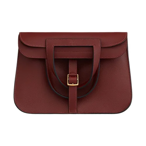 HERMES Halzan Кожа Evercolor Horseshoe Сумка Сумка через плечо Женская