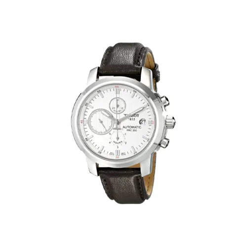 TISSOT Автоматический Механический Механизм Мужские Часы 43,6мм*31мм*15,84мм Белый
