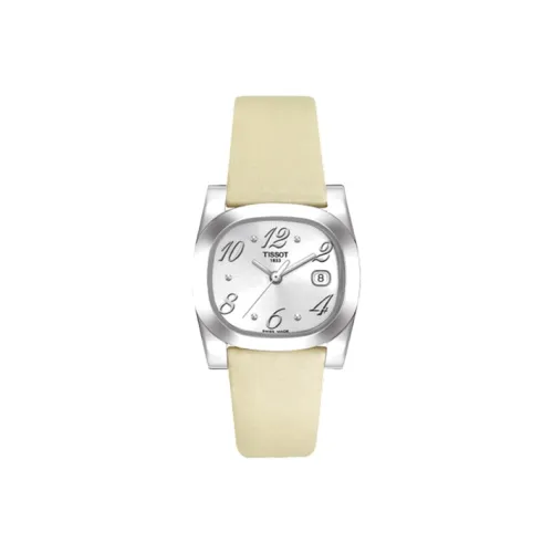 Tissot Quartz Movement Женские Часы Серебряные
