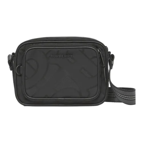 Burberry Кожа с Полиэстером и Хлопком Camera Сумка Сумка через плечо Стандартная Мужская Черная