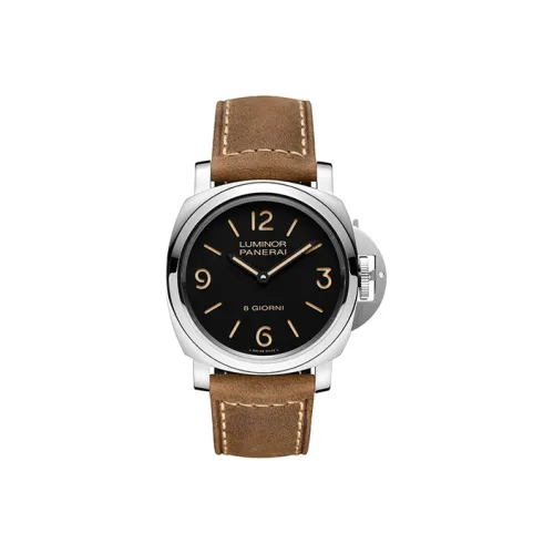PANERAI Механический механизм Унисекс Часы Luminor LUMINO Collection 44 мм Черные