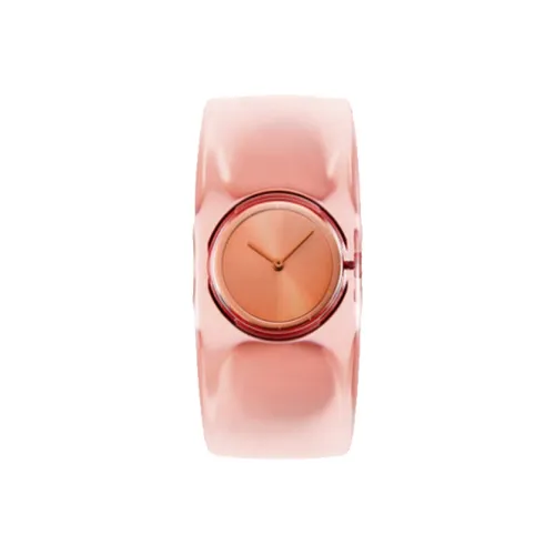 ISSEY MIYAKE O Series Кварцевый механизм Акриловый ремешок Часы для женщин Апельсиновый циферблат Часы SILAW003 Бренд