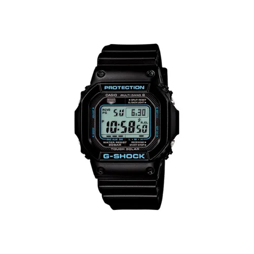 CASIO SSUR Коллаборация G SHOCK Collection Кварцевый механизм Резиновый ремешок Часы Мужские Циферблат серого цвета