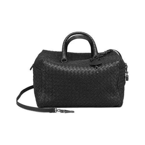 Bottega Veneta Кожа Одно Плечо Сумка Женская Черная