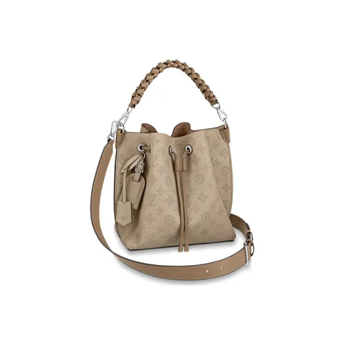 LOUIS VUITTON Muria Телячья кожа Ведрообразная сумка Сумка через плечо Сумка обычная Женская Коричневая