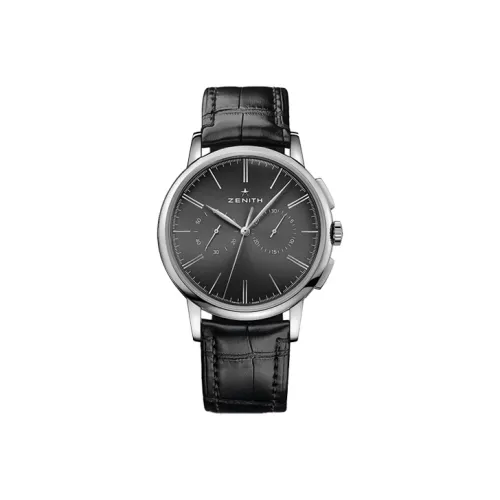 ZENITH Автоматический Механический Механизм Мужские Часы ELITE 42 мм Черные