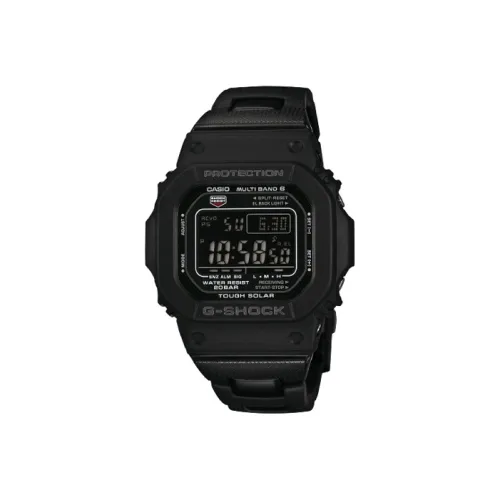 CASIO г Shock г Shock Classic Collection Солнечный Кварцевый механизм Смола Ремень Часы Мужские Черный циферблат GW M5610BC 1