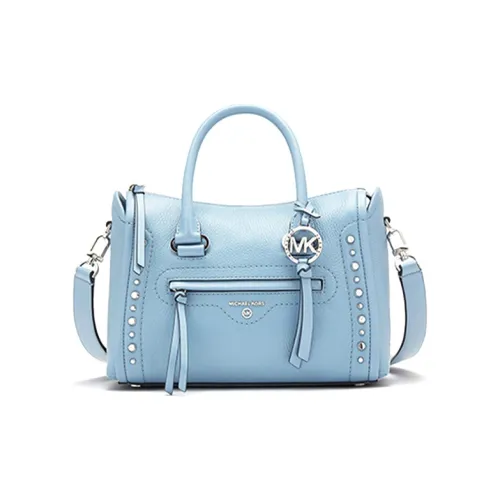 MICHAEL KORS Carine Коровья кожа Сумка Маленькая Женская Туманно-синий