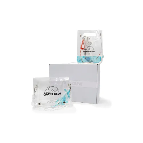 GAONCREW 2 Ручная Сумка Сумка на плечо Сумка через плечо Обычная Унисекс Черный Прозрачный