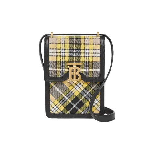 Burberry Robin Хлопковая Сумка через плечо Чехол для телефона Женский Marigold Желтый