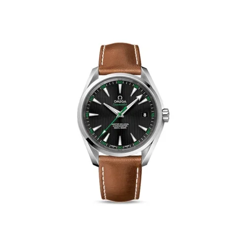 OMEGA Автоматический Механический Часы Мужские AQUA TERRA 150 метров, 41,5 мм, Черный