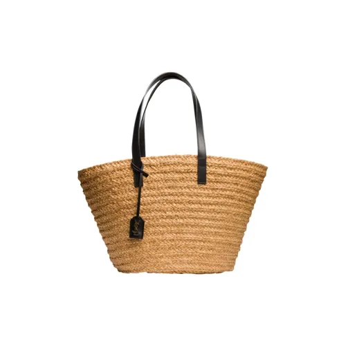 SAINT LAURENT Кожа Сумка Женская Бежевая