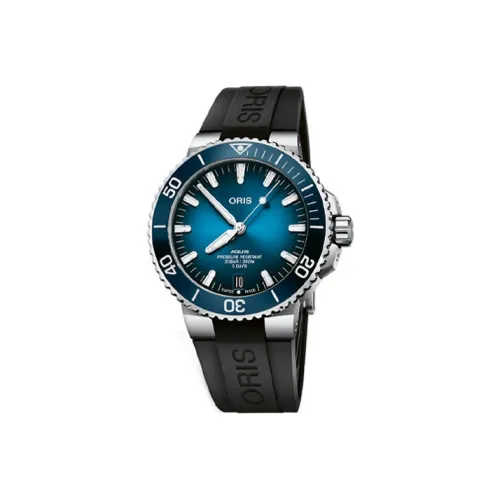 Oris Diving Collection Автоматический Механический Механизм Мужские Часы Часы 43,5 мм Синий Циферблат Корпус из Нержавеющей Стали