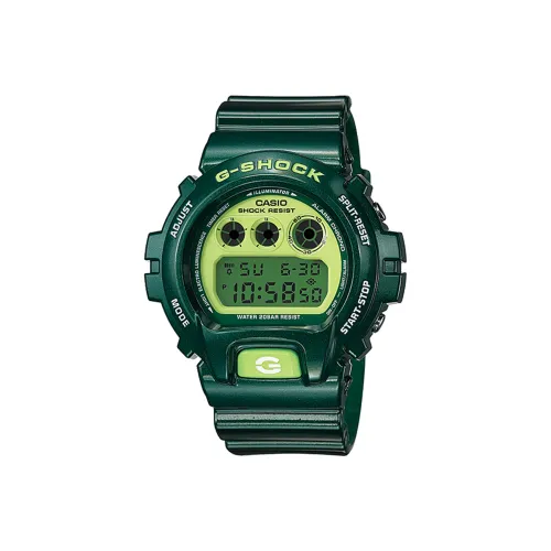 CASIO Кварцевый механизм Часы Мужские Зеленый циферблат DW 6900CC 3