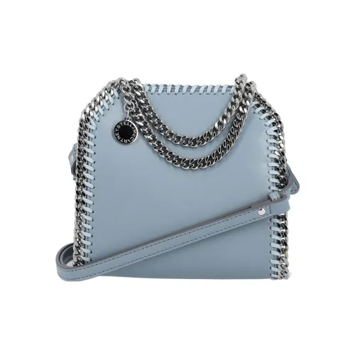 Stella McCartney ПУ (полиуретан) Полиэстер Клатч Сумка через плечо Женская Синяя