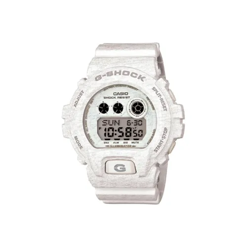 CASIO G SHOCK Collection Кварцевый механизм Смольный ремешок Часы Мужские Белый циферблат