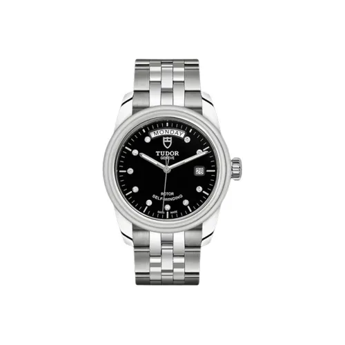 TUDOR Автоматический Механический Механизм Мужские Часы Jun Jue Series 39 мм Черные