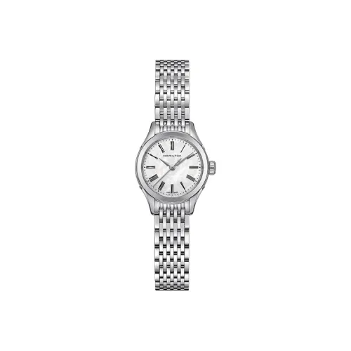 Hamilton Quartz Movement Женские часы 26 мм Жемчужная раковина Цвет