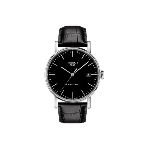 TISSOT Автоматический Механический Механизм Мужские Часы Charm Time Series 40 мм Черные