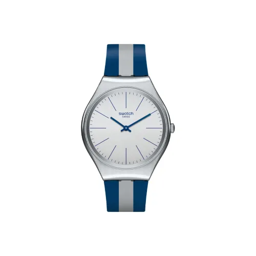 SWATCH SKIN Collection SKINSPRING Collection Кварцевый механизм Унисекс Часы 38 мм Белый циферблат