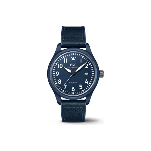 IWC Автоматический Механический Часы Мужской Pilot Collection 41mm*11,4mm Синий