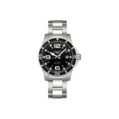LONGINES Автоматический Механический Часы Мужские Comcast Diving Collection 41 мм Черные