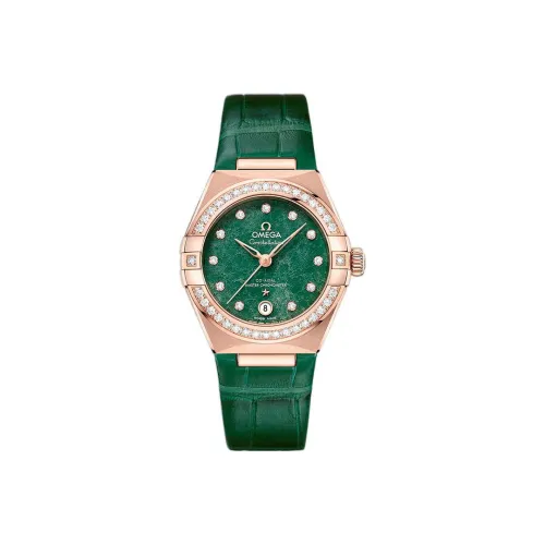 OMEGA Автоматический Механический Movement Женские Constellation Series Constellation Watch 29 мм Зеленый