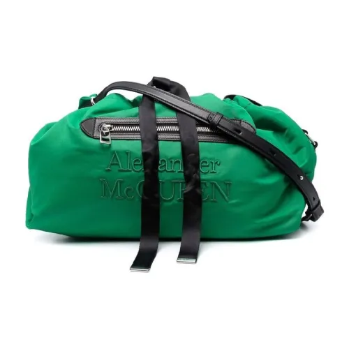 Alexander McQueen Полиэстер Плечо Сумка Женская Зеленая