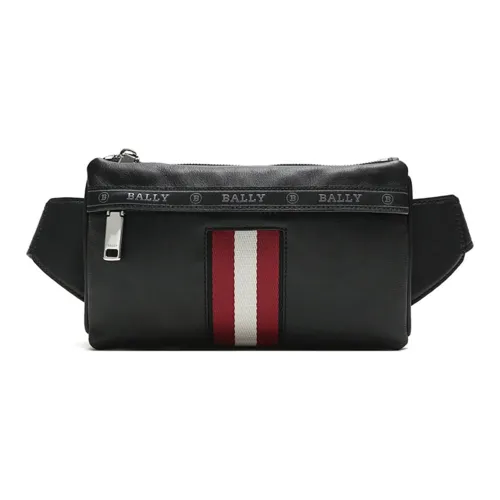 BALLY Кожа Одно плечо Сумка через плечо Слинг-сумка Сумка на пояс Стандартный Мужской Черный Красный Белый