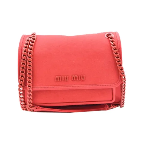 MIU MIU Кожа Сумка через плечо Женская Красная