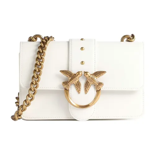 PINKO Кожа Сумка через плечо Средняя Женская Белая