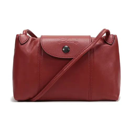 LONGCHAMP Le Pliage Овчина Сумка через плечо Сумка на плечо Маленькая Женская Охра