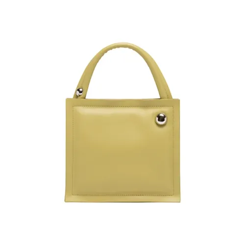 STAR TOWN Коровья кожа Sandwich Сумка Сумка тофу Сумка на одно плечо Женская Закат Желтый Небесный Синий Теплый Солнечный Абрикос