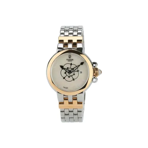 TUDOR Автоматический Механический Movement Женские Часы Rose Collection 30MM Белый