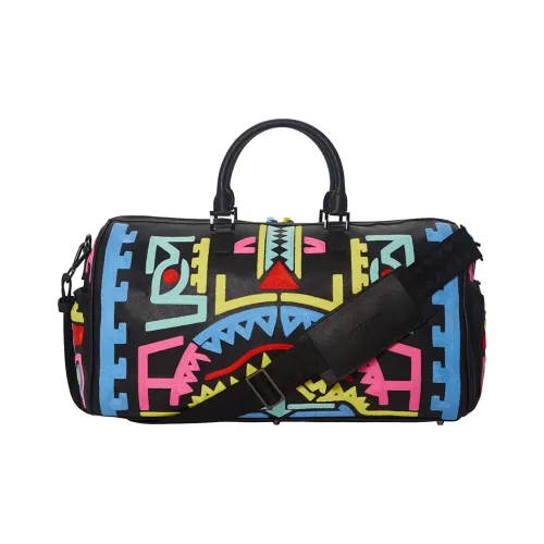 SPRAYGROUND ПВХ Путешественная сумка Большая Унисекс Многоцветная