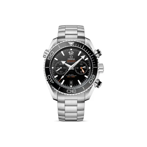 OMEGA Автоматический Механический Часы Мужские Seahorse Series Ocean Universe 45,5мм*45,5мм Черные