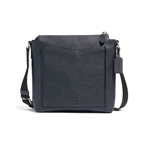 COACH Beckett Кожа Сумка через плечо Мужская Черная