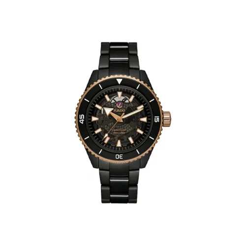 RADO Автоматический Механический Механизм Мужские Часы Captain Cook Collection 43 мм Скелет