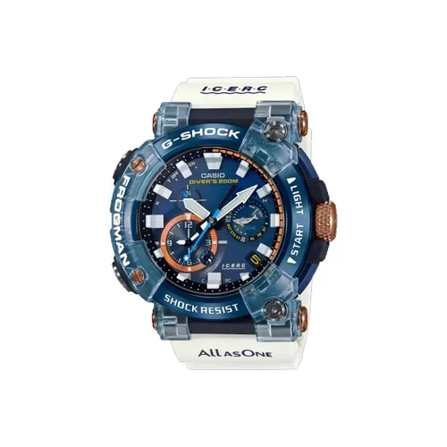 Г SHOCK Солнечный Кварцевый Механизм Мужские Часы 56,7 мм Синий