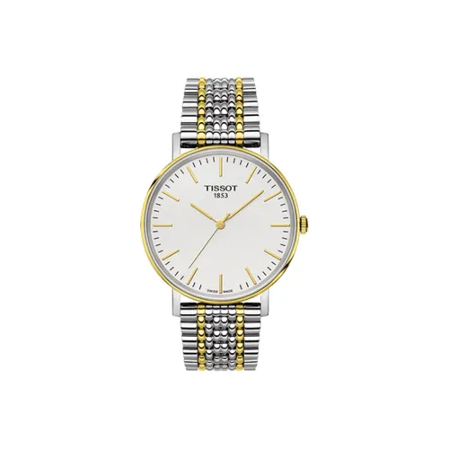 TISSOT Quartz Механизм Мужские Часы Charm Time Series 38 мм Белые