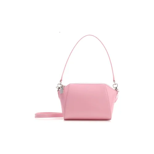 Givenchy Коровья кожа Портативная Сумка через плечо Сумка на плечо Женская Розовая