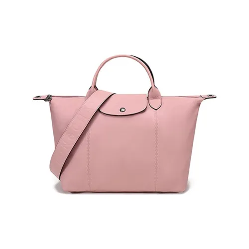 LONGCHAMP Овчина Пельменная Сумка Сумка через плечо Средняя Женская Антикварный Розовый