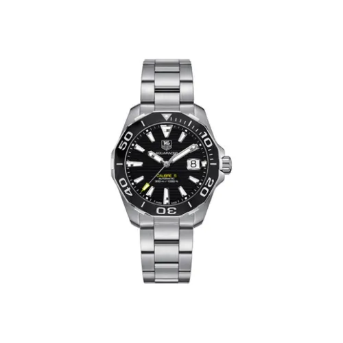 TAG HEUER Автоматический Механический Механизм Мужские Часы из Коллекции Aquaracer 43 мм Черные